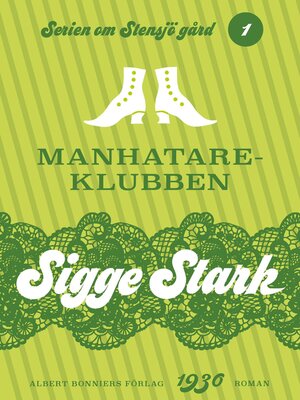 cover image of Manhatareklubben